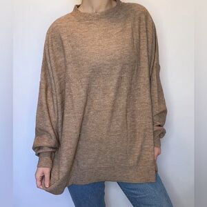 Heather knit sweater (new & never worn)